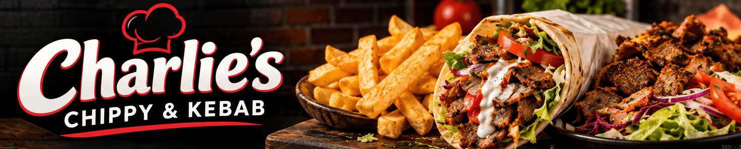 Charlies Chippy & Kebab in UK food and menu