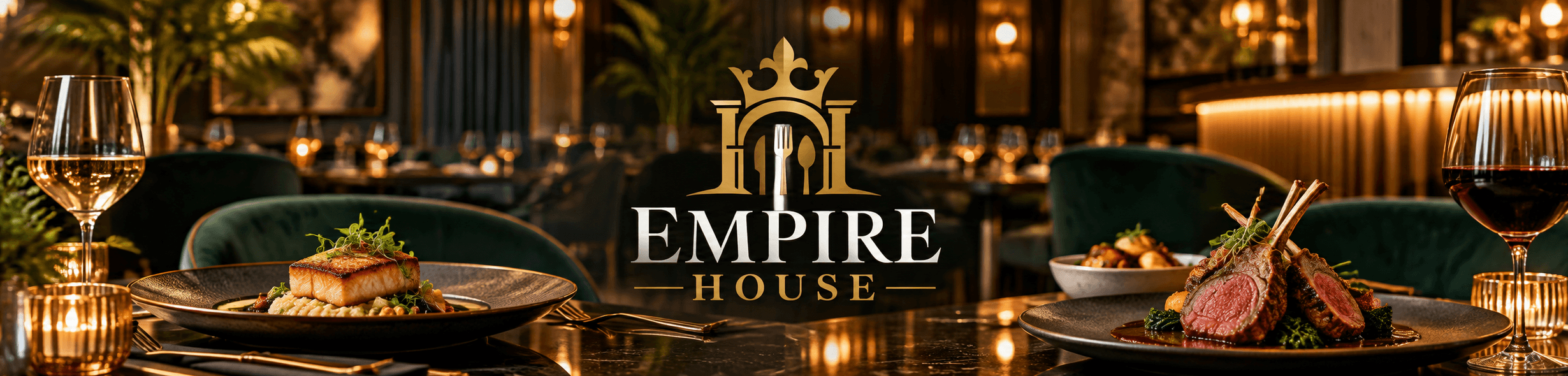 Empire House in Glasgow food and menu