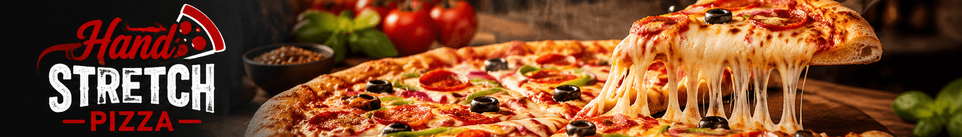 Hand Stretch Pizza in Hull food and menu