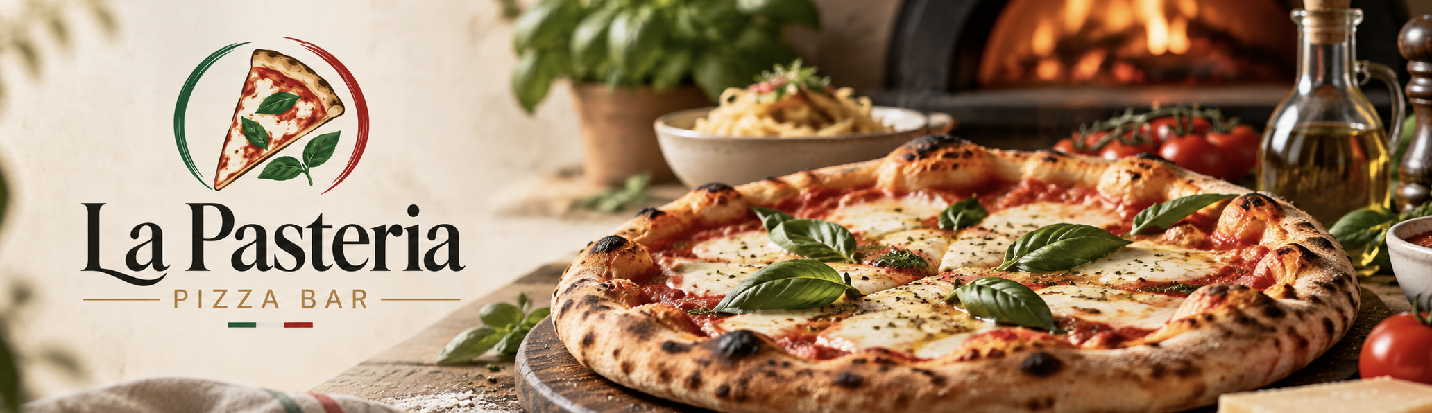 la pasteria pizza bar in Luton food and menu