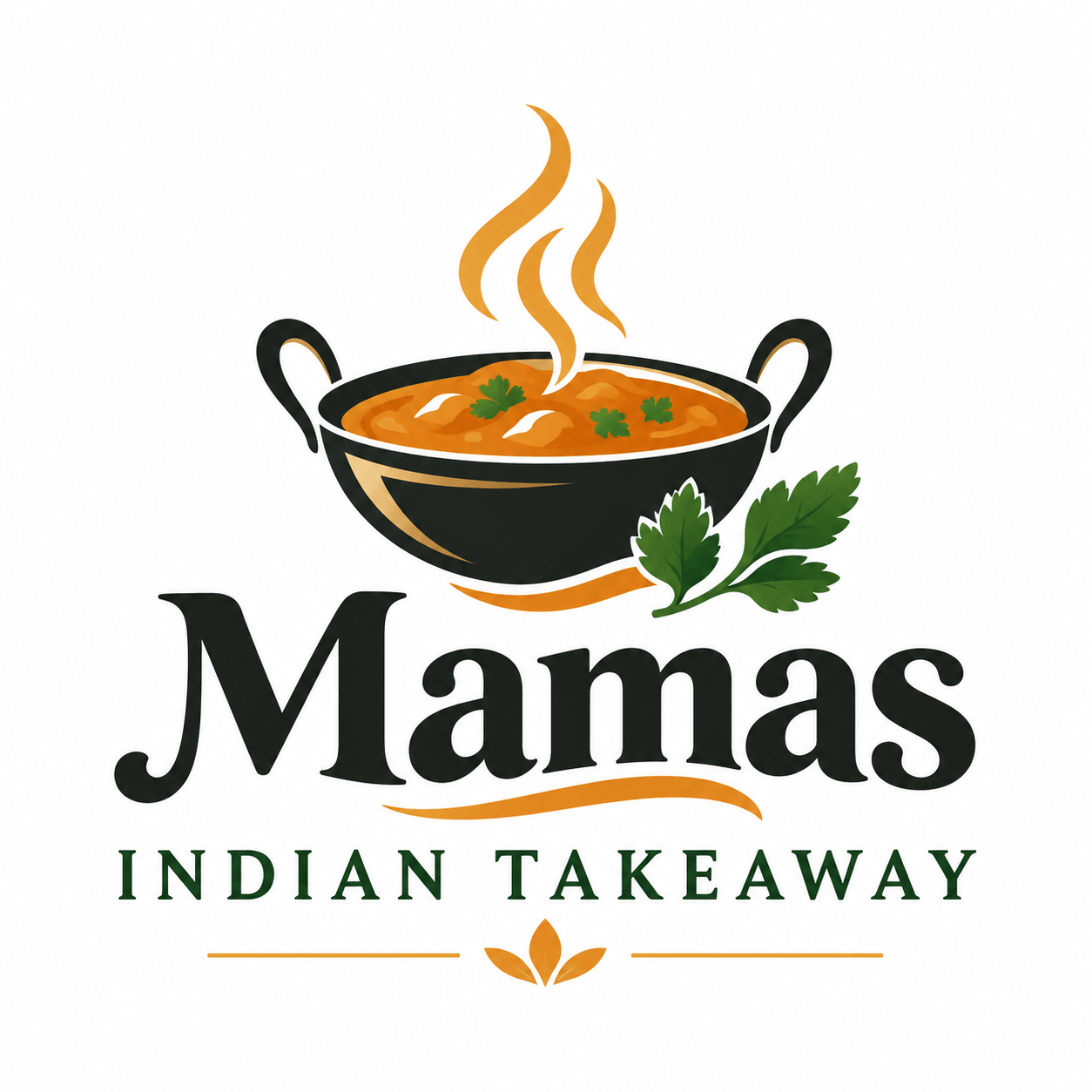 mamas indian takeaway logo
