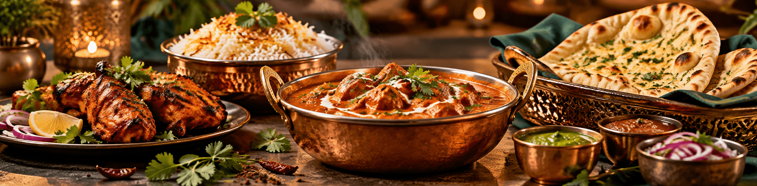 Masala Bay in Newcastle food and menu