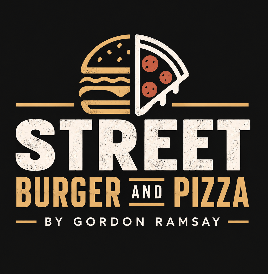 street burger and pizza by gordon ramsay logo