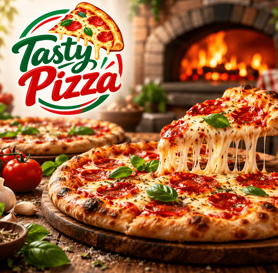 Tasty Pizza logo