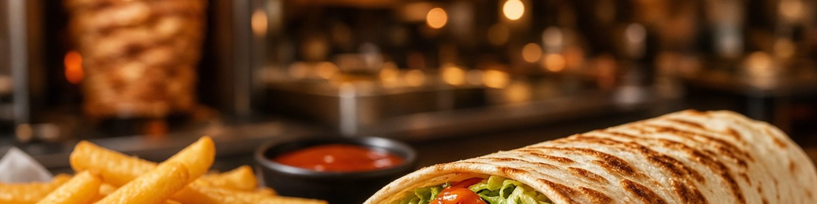 the top shawarma in Glasgow menu photo
