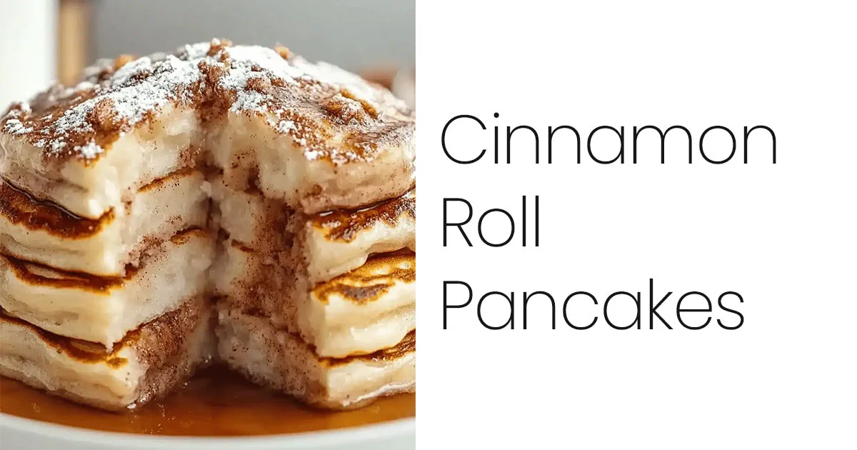Cinnamon Roll Pancakes