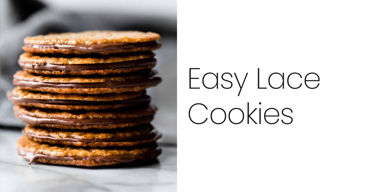 Easy Lace Cookies