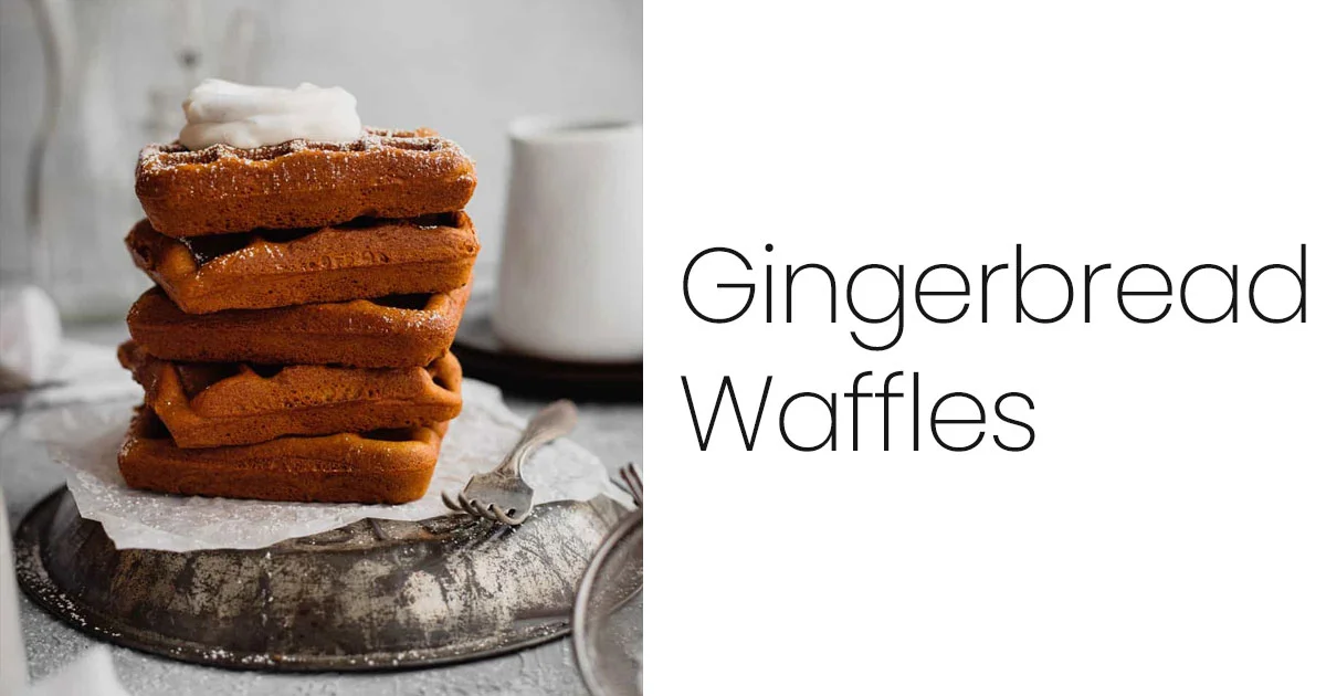 Gingerbread Waffles