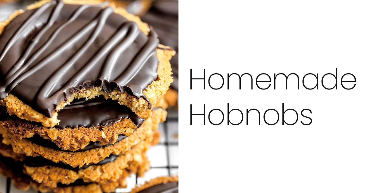 homemade Hobnobs