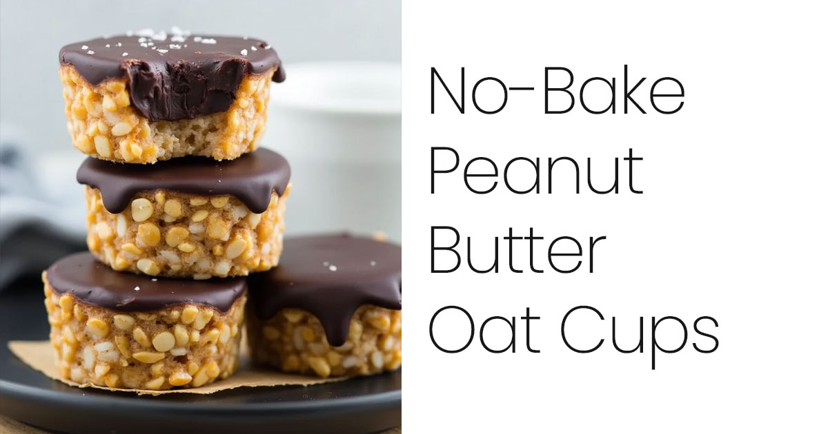 No-Bake Peanut Butter Oat Cups