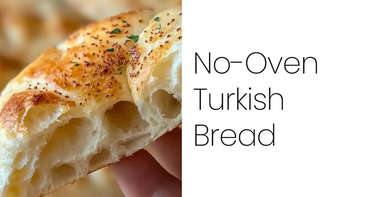 No-Oven Turkish Bread